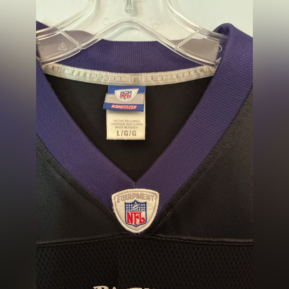 Rare Vintage NFL Baltimore Ravens Replica Football Jersey - Black & Purple 2000 - Picture 2 of 7